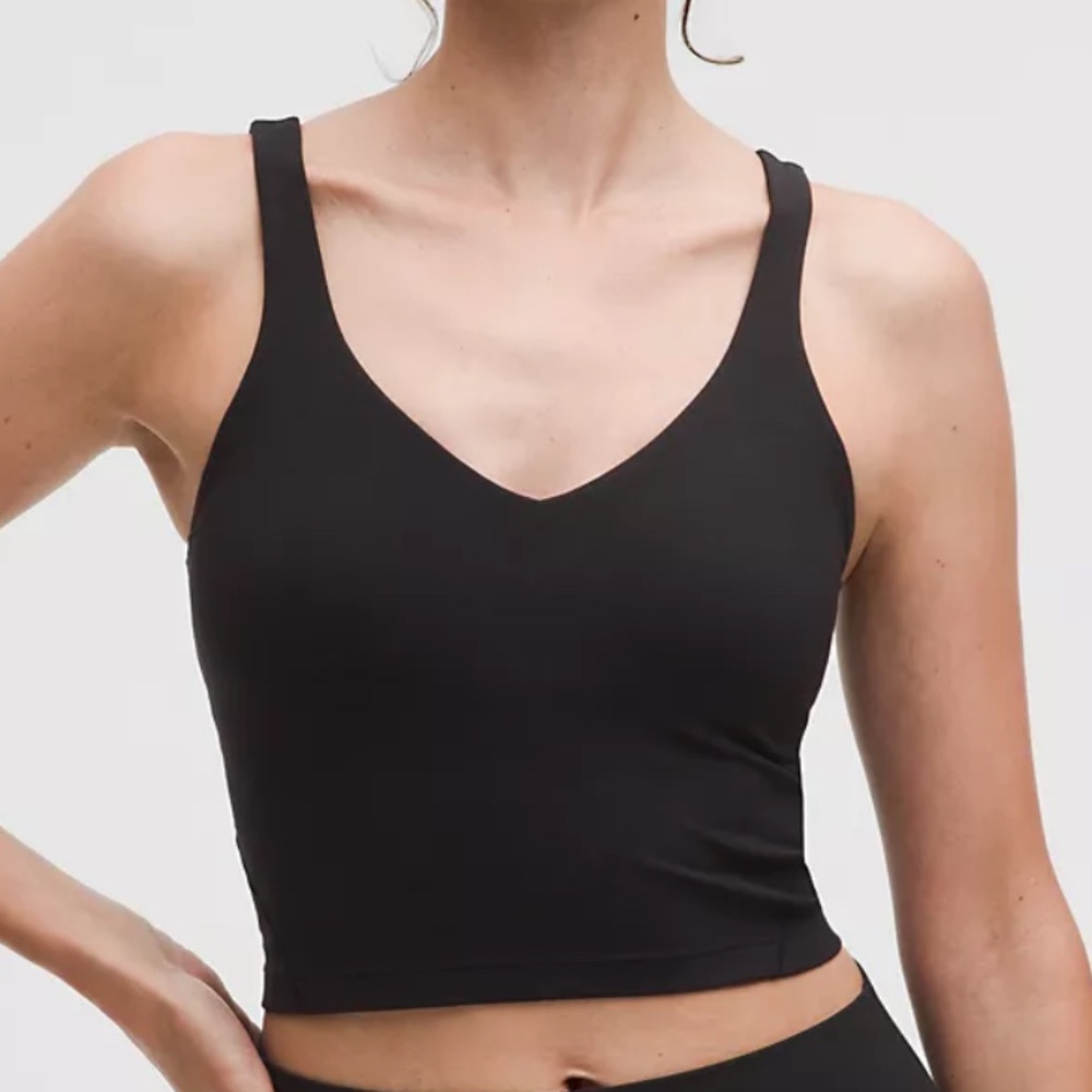 lululemon athletica Black Tank Top 12
